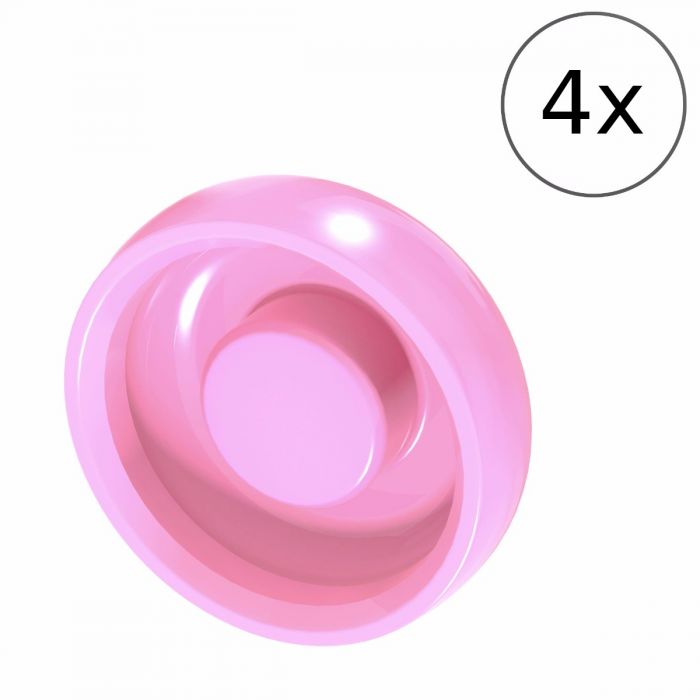 Zest Locator original - Gaines moyennes roses (x4)